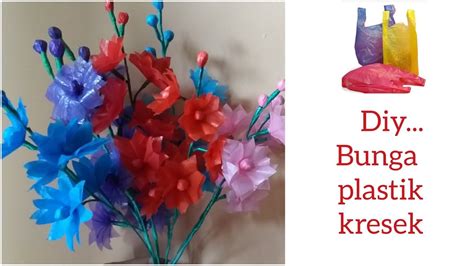Tips dan Trik tutorial membuat bunga dari plastik